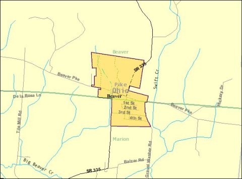 Detailed map of