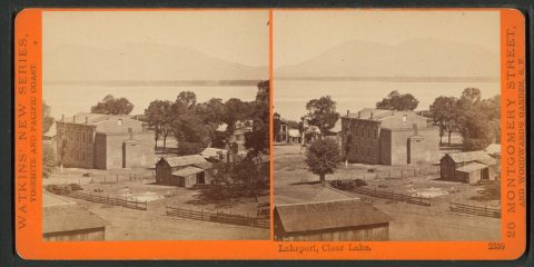 Lakeport, Clear Lake.Alternate Title: Watkins' New Series, no.2339