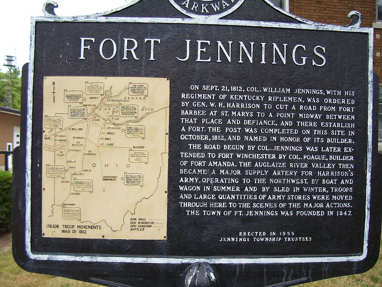 Ft Jennings Signpost