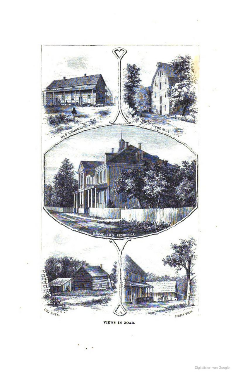 Communistic Societies of the United States Views in Zoar 1875