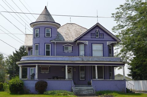 Dunkirk purple house
