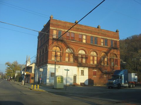 Building in downtown