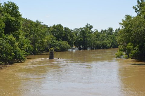 Auglaize River upstream from