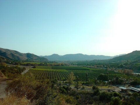 Fillmore, California panorama