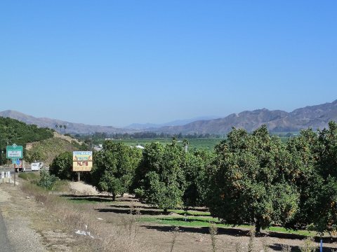 Fillmore, CA, Highway 126 E, Francisco's Fruits, Santa Clarita Valley, 2011