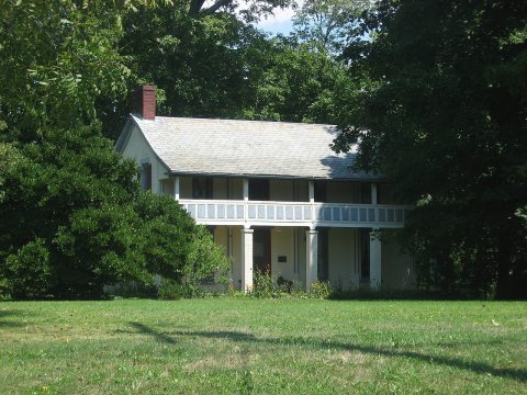Samuel Caldwell House closeup