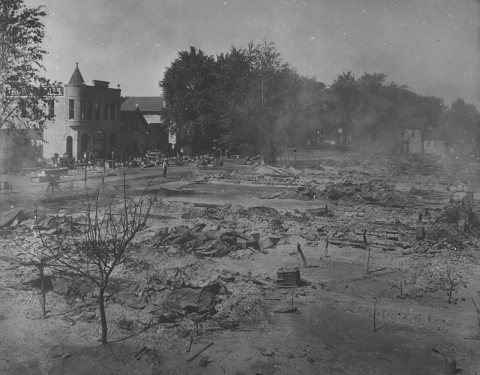 Fire, Grand Rapids, Ohio [approximately 1898]