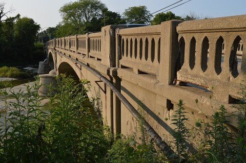 Portage River bridge at