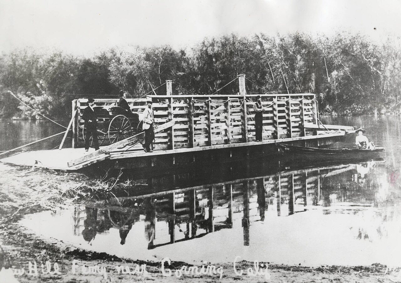 Squaw Hill Bridge near Corning c1890