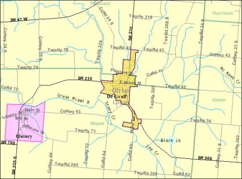 Detailed map of