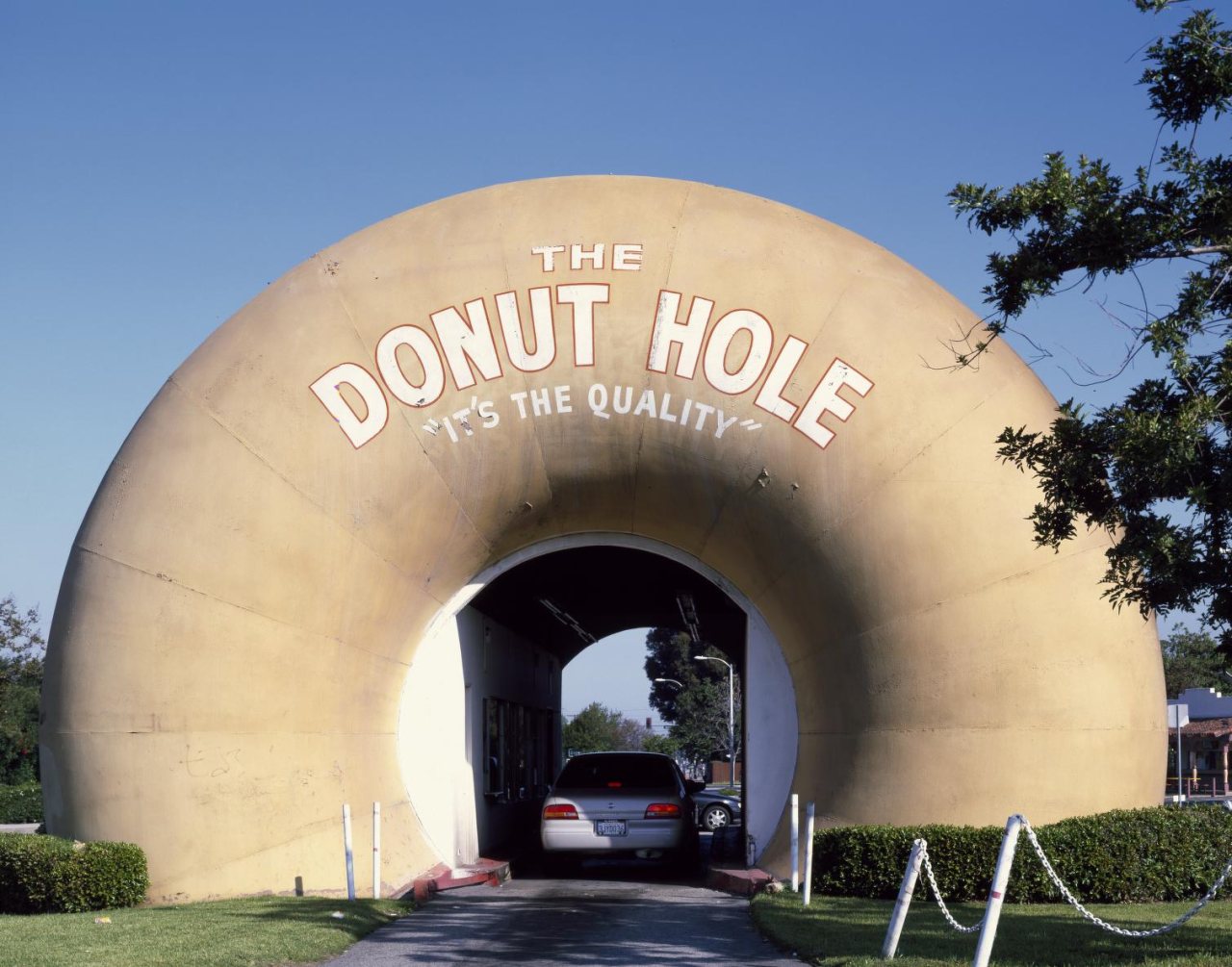 The Donut Hole drive-through stand