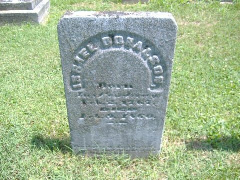 Israel Donalson Grave