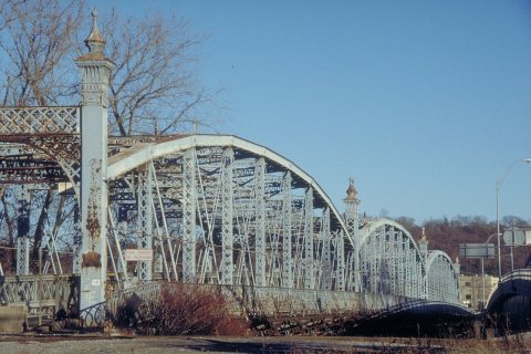 Historic National Road - Old Bridge at Bridgeport on Historic National Road