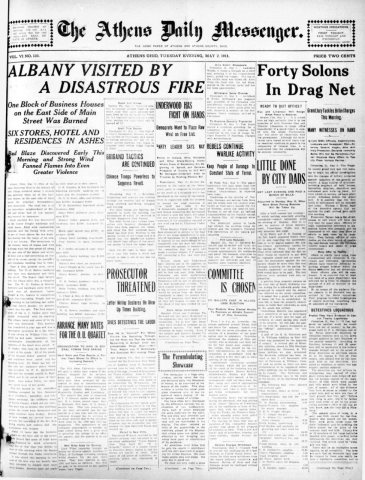 Downtown Fire May 1911