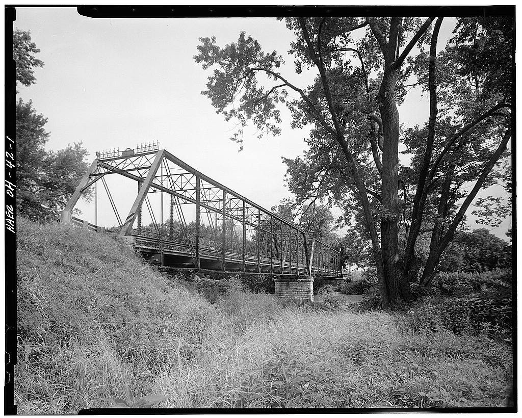 "Forder" Pratt Through Truss Bridge, Spanning Maumee River at County Route 73