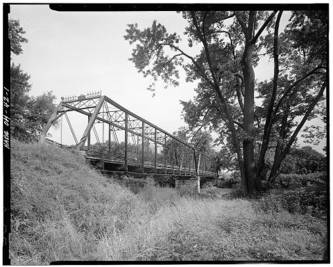 "Forder" Pratt Through Truss Bridge, Spanning Maumee River at County Route 73