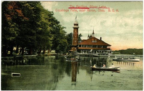 The Pavillon, Silver Lake, Cuyahoga Falls, near Akron, Ohio