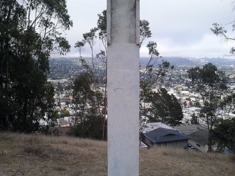 Albany hill park cross