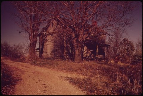 THE OWNERS OF THIS FARM SOLD OUT TO THE HANNA COAL COMPANY IN 1972, OFF ROUTE 800, NEAR BARNESVILLE, OHIO, AND STEUBENV…