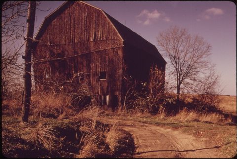 THIS BARN WAS ABANDONED WHEN THE FAMILY SOLD OUT TO THE HANNA COAL COMPANY IN 1972. THE SALE LEFT ONLY ONE FARM IN THE …