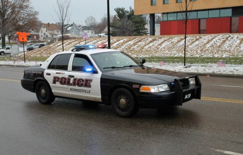 Reminderville Ohio Police Ford Crown Victoria