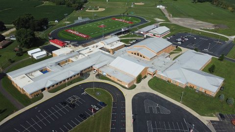 Norwayne High School and Middle School Aerial