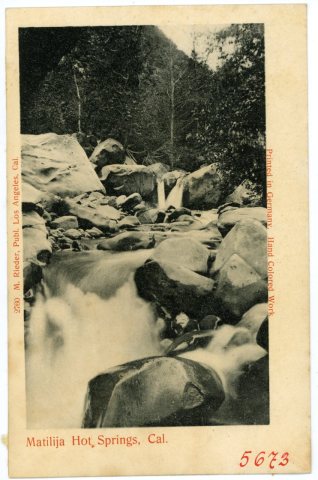 05673-Hot Springs-1905-Matilija Hot Springs, California-Brück & Sohn Kunstverlag