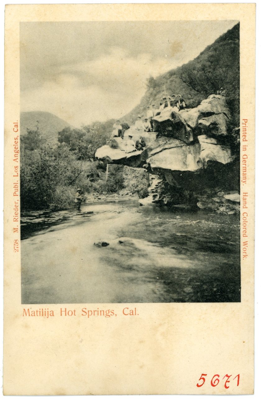 05671-Hot Springs-1905-Matilija Hot Springs, California-Brück & Sohn Kunstverlag