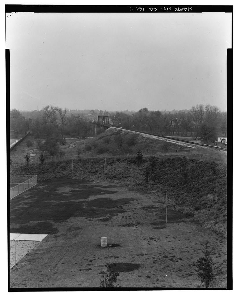 Stanislaus River Bridge, Atchison, Topeka & Santa Fe Railway at Stanislaus River