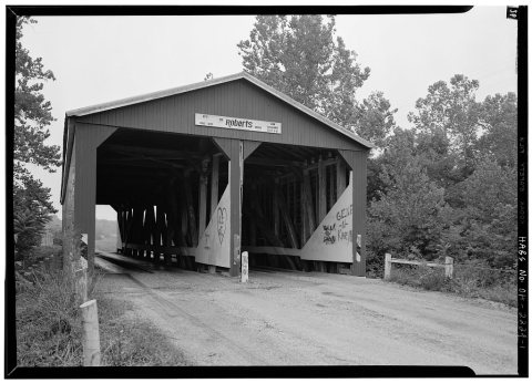 Roberts Bridge, Old Camden Pike, Spanning Seven Mile Creek