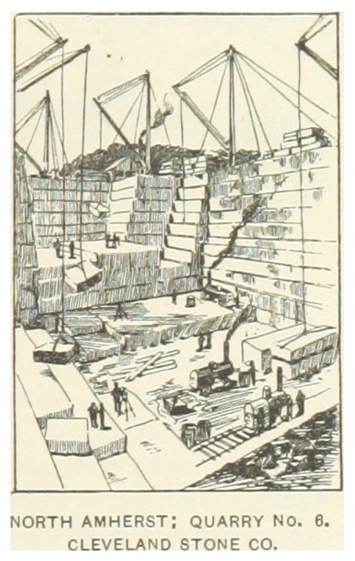 US-OH(1891) p671 NORTH AMHERST, QUARRY 8 OF THE CKEVELAND STONE COMPANY