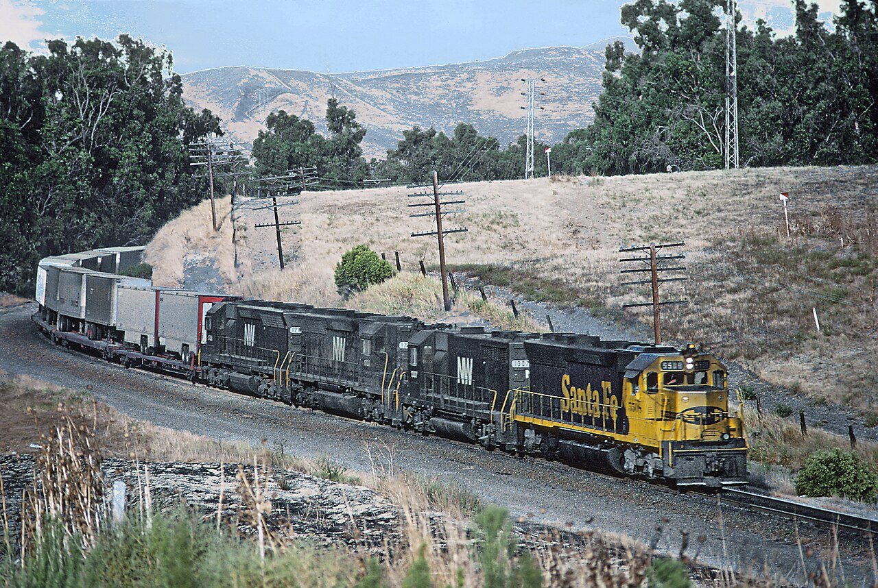 Santa Fe Leasing Norfolk Western Power -- 3 Photos