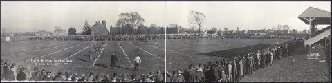 Case vs. Mt. Union football game, Mt. Union, Ohio, Oct. 31, 1914