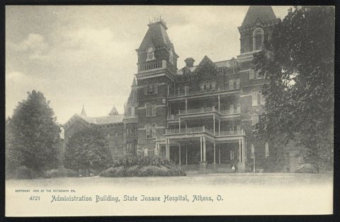 Administration Building, State Insane Hospital