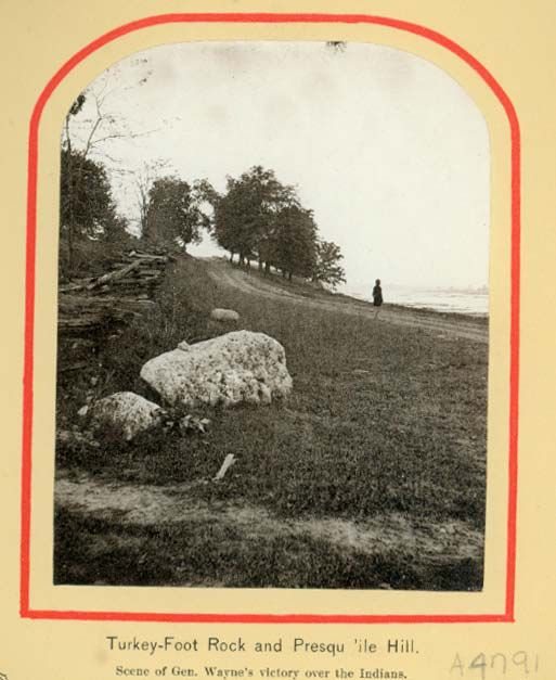 Turkey Foot Rock, Maumee, Ohio (approximately 1879) - DPLA - 0da143af59d3259923c25bb3b532ad6c