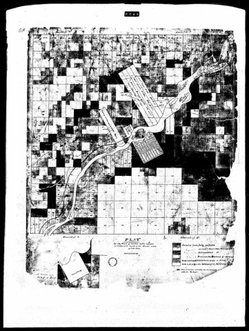 1827 Plat - Twelve Square Miles Reserve