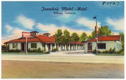Traveler's Motel - Hotel, Williams, California (83427)