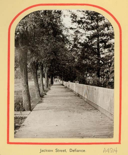 Jackson Street, Defiance, Ohio (approximately 1879) - DPLA - b3116adb9a8b823627449c97aca402fa