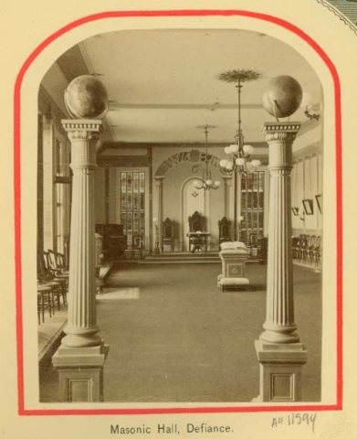 Masonic Hall, Defiance, Ohio (approximately 1879) - DPLA - ba0db580dc4dc70c81655cb6443da3d2