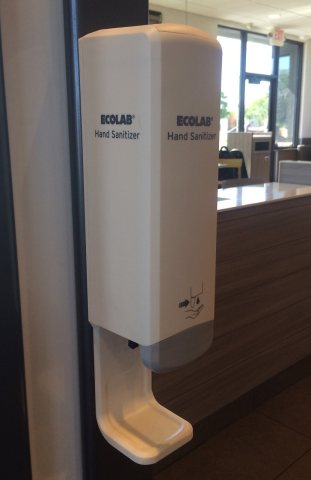 Ecolab Hand Sanitizer Dispenser