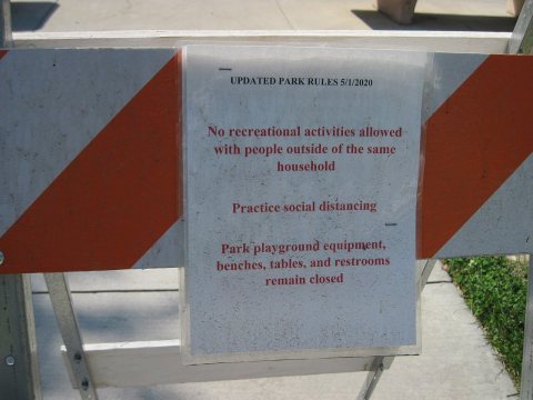 Park Social Distancing Rules in