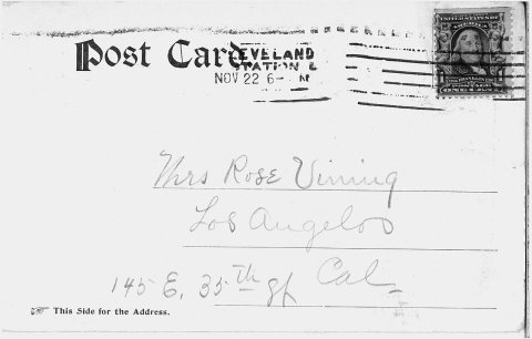 Greetings from The Cleveland Boys' Home, Hudson, O. Sweetheart Kissing Boy