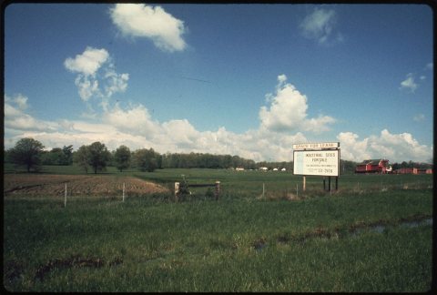 FARMLAND FOR INDUSTRIAL LEASE OFF ROUTE 77, SOUTHWEST OF BRECKSVILLE. (FROM THE SITES EXHIBITION. FOR OTHER IMAGES IN..…
