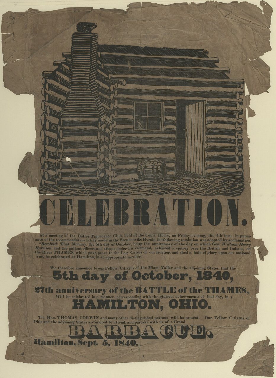 William Henry Harrison Campaign Poster - DPLA - 19c4583abac5eecc632112d079122147