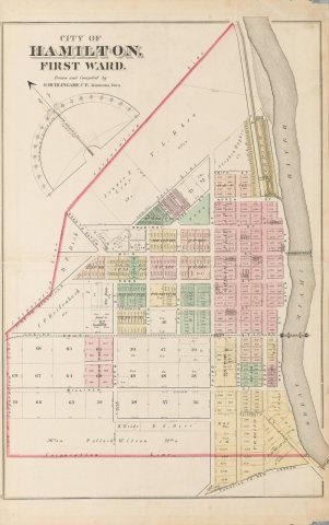 Combination Atlas Map of Butler County Ohio, 1875: Compiled, Drawn and Published from Personal Examinations and Surveys