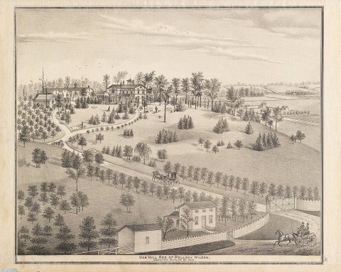 Combination Atlas Map of Butler County Ohio, 1875: Compiled, Drawn and Published from Personal Examinations and Surveys