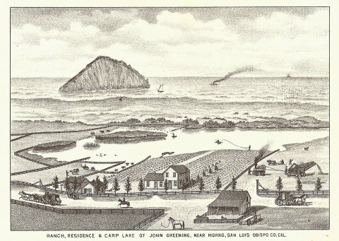 Morro Rock - 1883