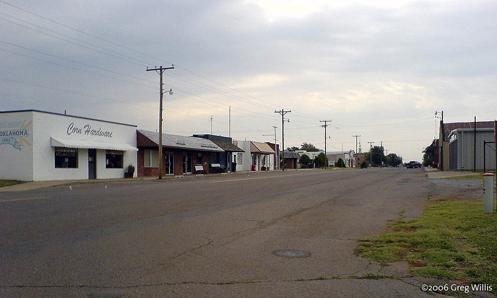 Corn, OK - (greg-willis.com)
