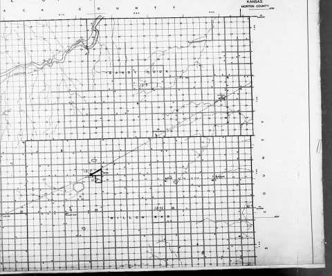 1940 Census Enumeration District Maps - Oklahoma - Cimarron County - ED 13-1 - ED 13-11
