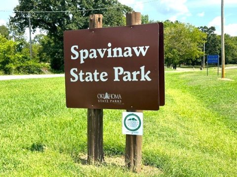 Spavinaw State Park Sign 8-2026